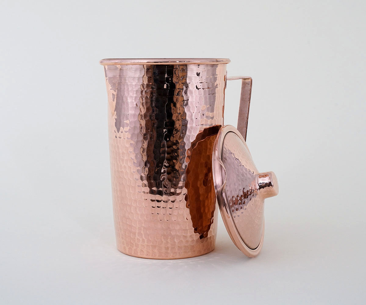Copper Pitchen With Lid