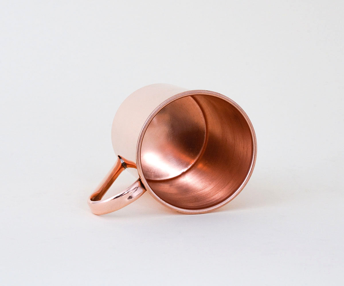 Copper Smooth Cup -6 Piece Set