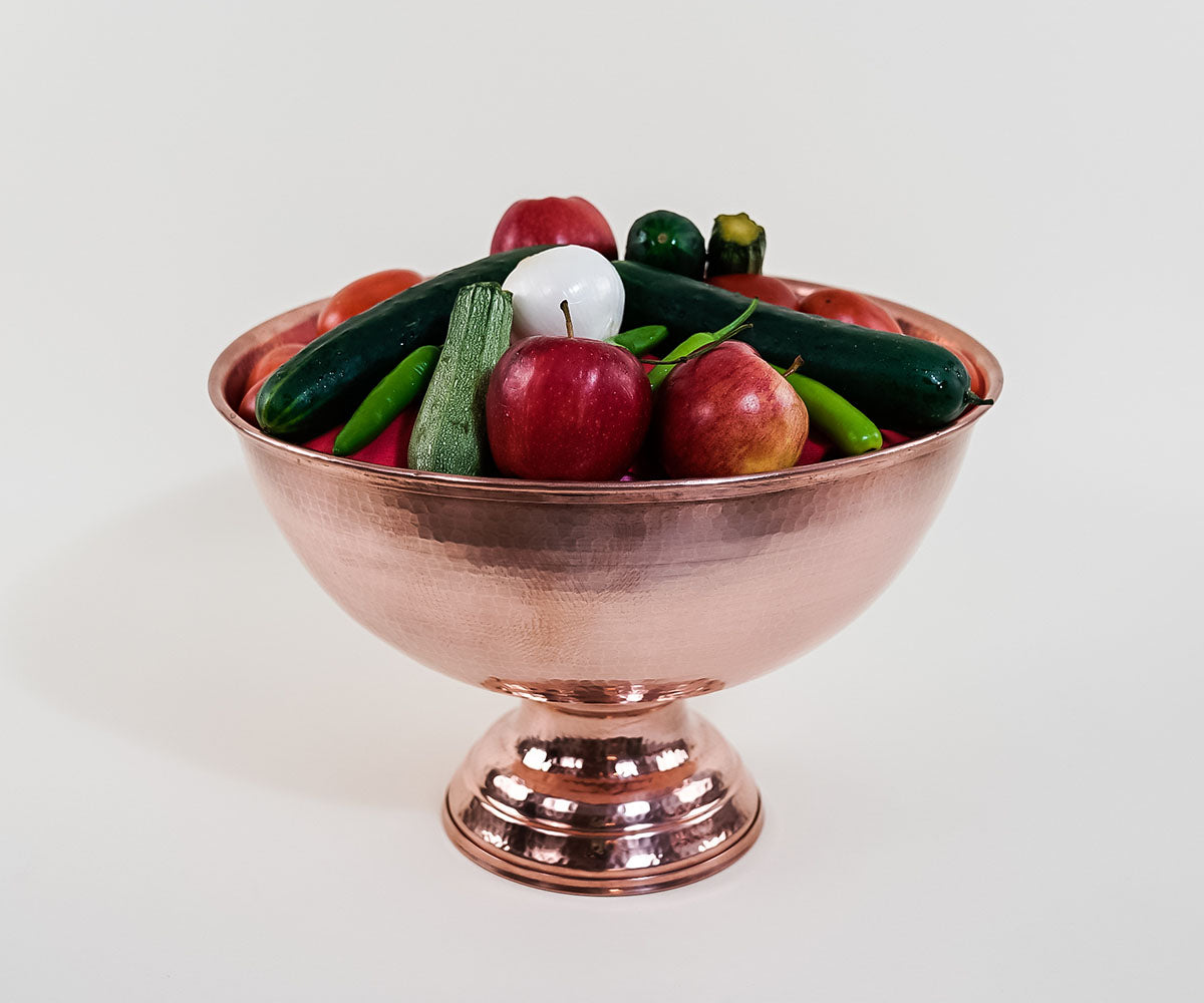 Copper Fruit Bowl