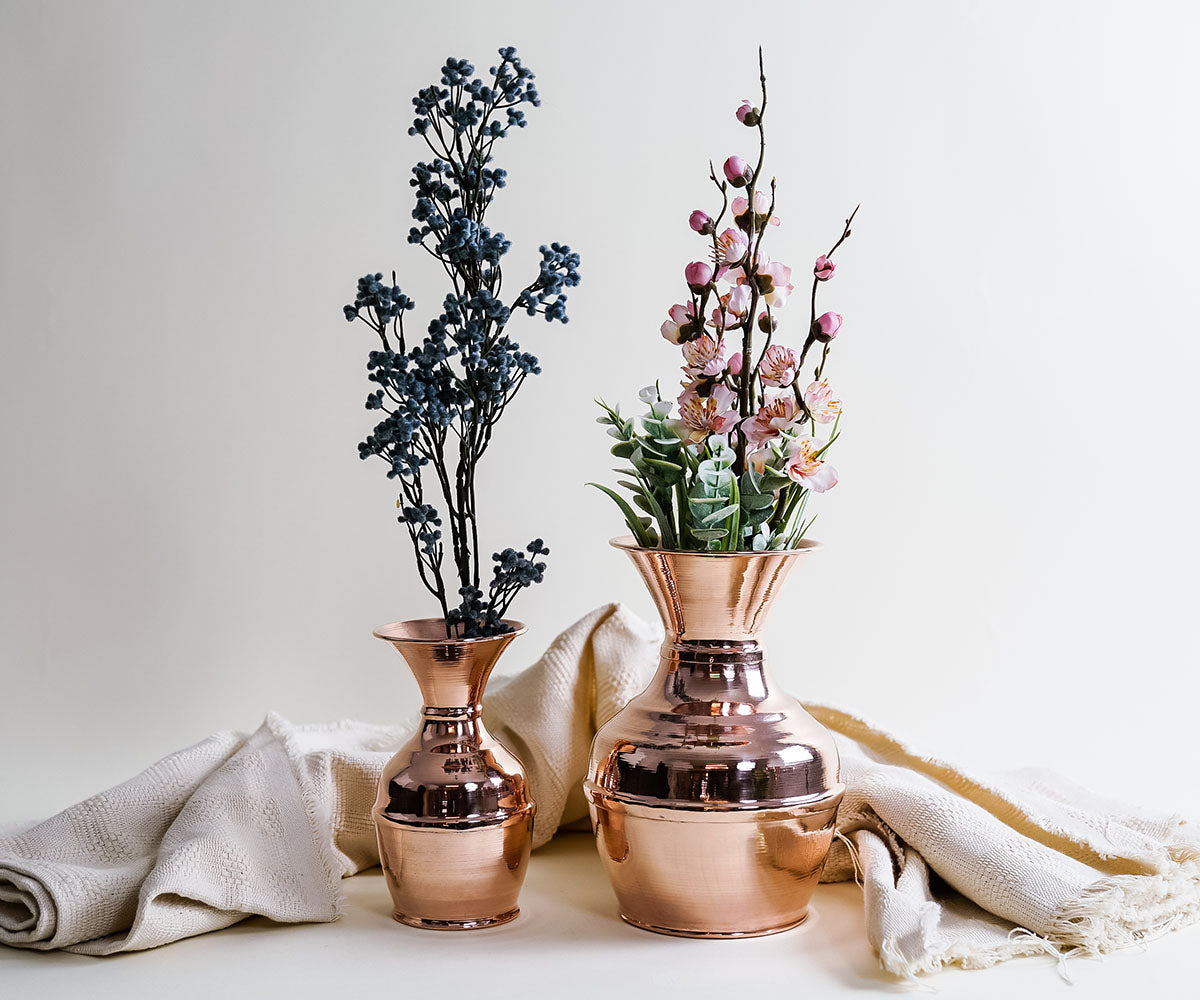 Copper Smooth Provence Vase
