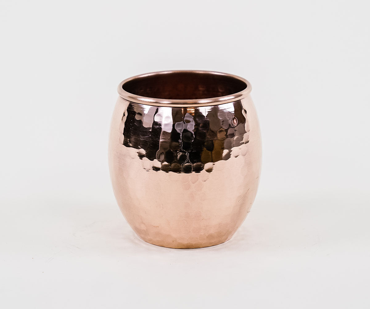 Copper Round Tumbler -6 Piece Set