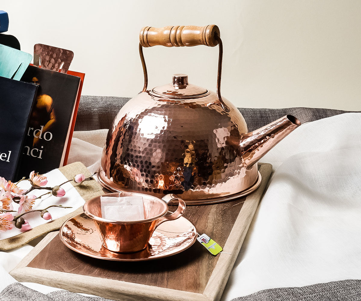 Copper Sphere Teapot