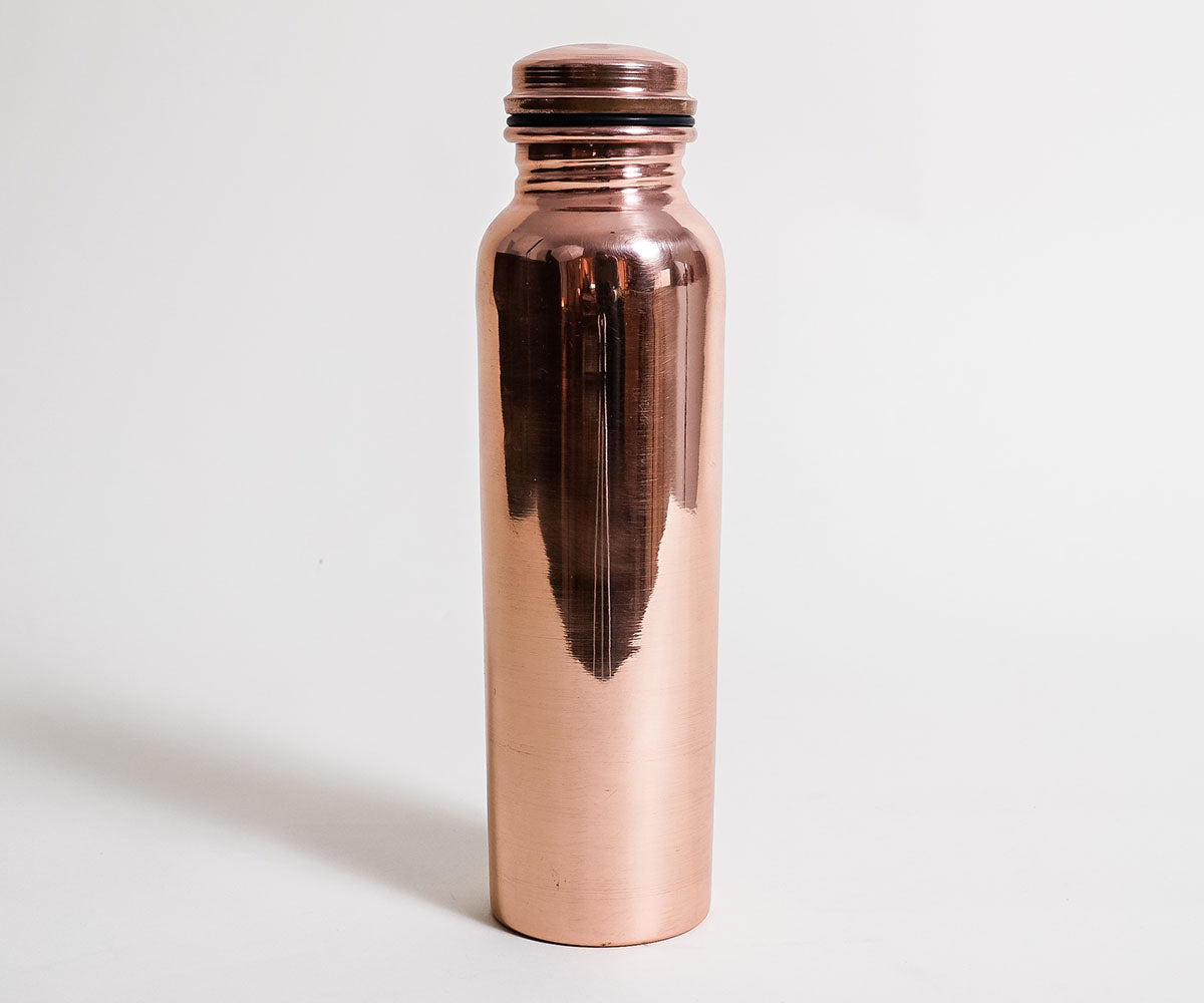 Copper Smooth Bottle