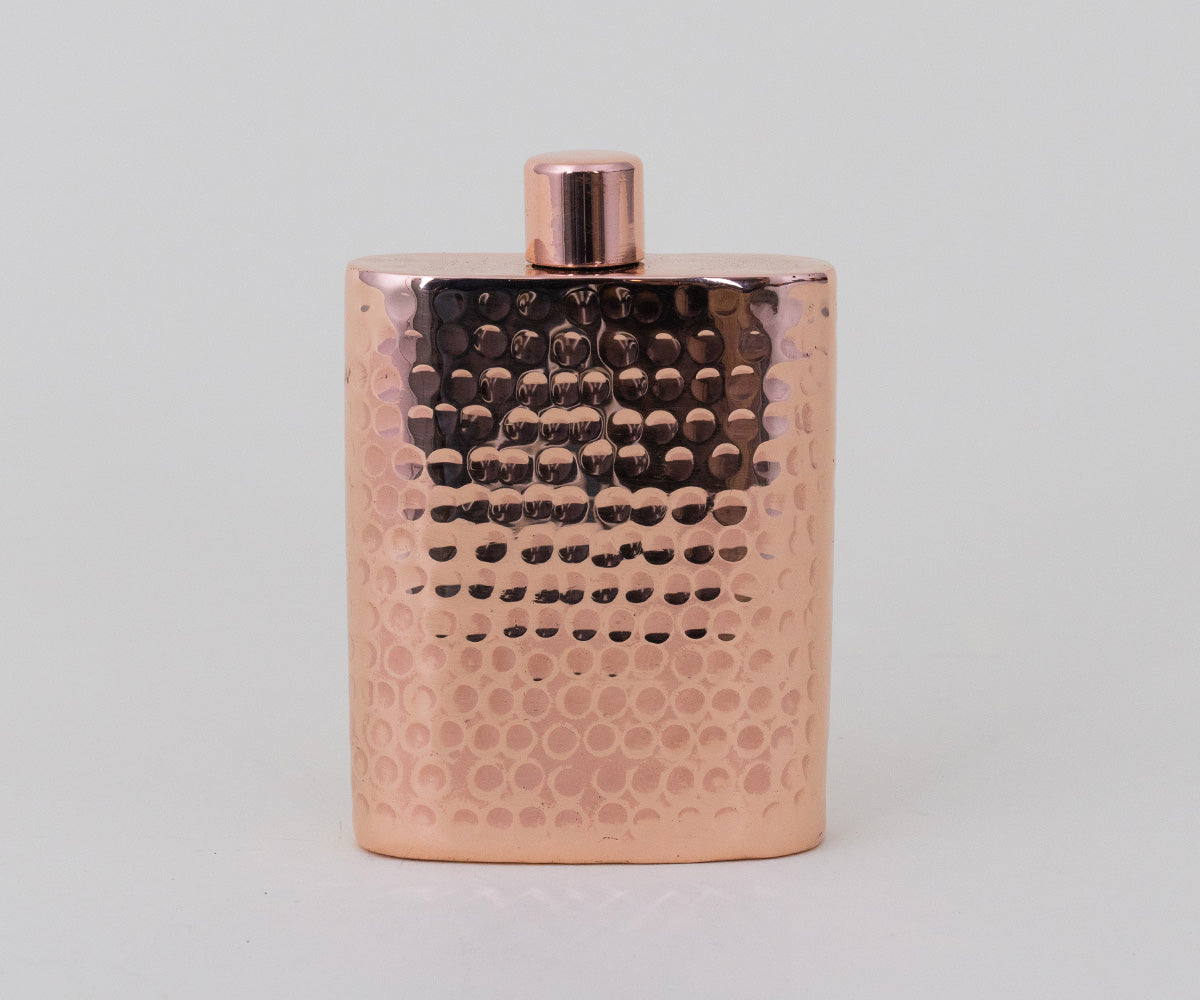 Copper Vertical Flask