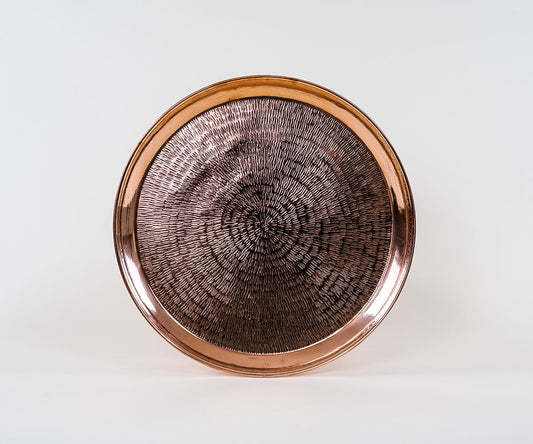 Copper Round Sand Tray