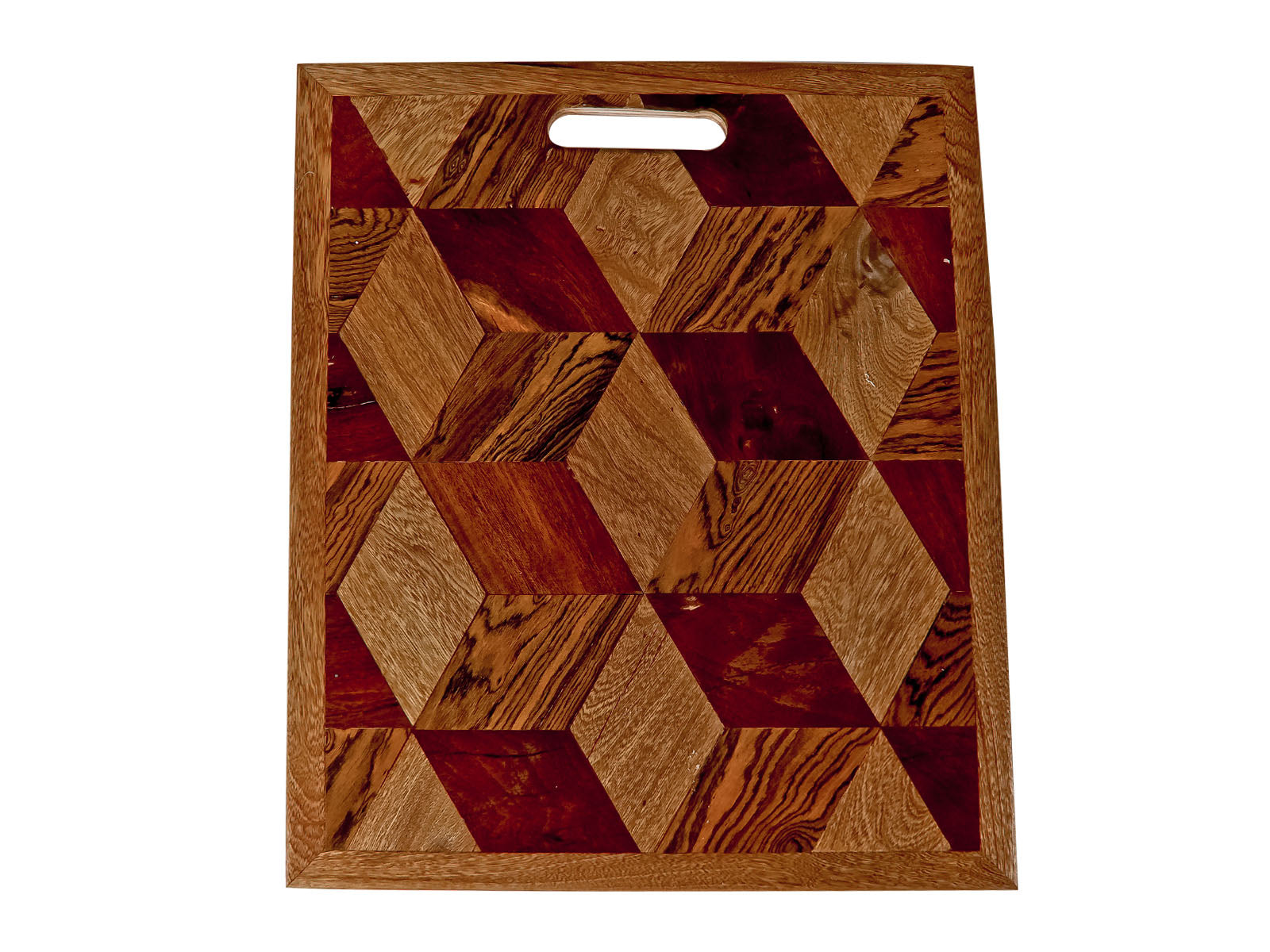 Wooden Cutting Board Tiles Set
