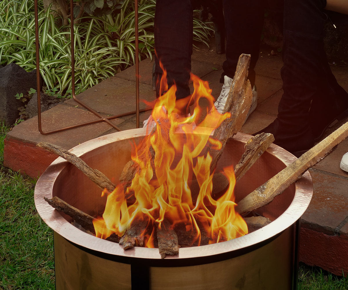 Copper Outdoor Multipurpose Fire Pit